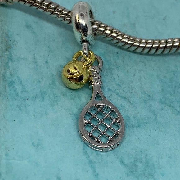 Pandora Jewelry Pandora Tennis Racket Ball Dangle Charm Poshmark